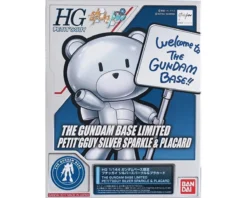 PETIT GGUY SILVER SPARKLE & PLACARD